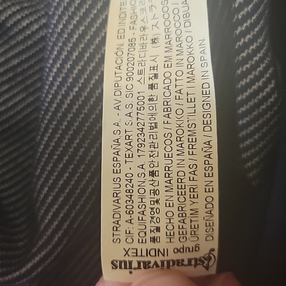 Stradivarius Fit & Flare Tank Style Jersey Knit Dress Fits Like Medium Blue. - Picture 7 of 10